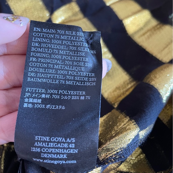 Stine Goya Lydia Button Down Drawstring Dress, L - Picture 15 of 16